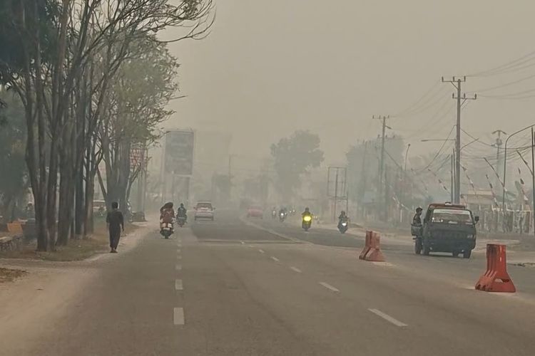 6a94d1a2acfa1 Kabut Asap Melanda, Pemprov Kalteng Instruksikan SMA/SMK/SKh Belajar Daring